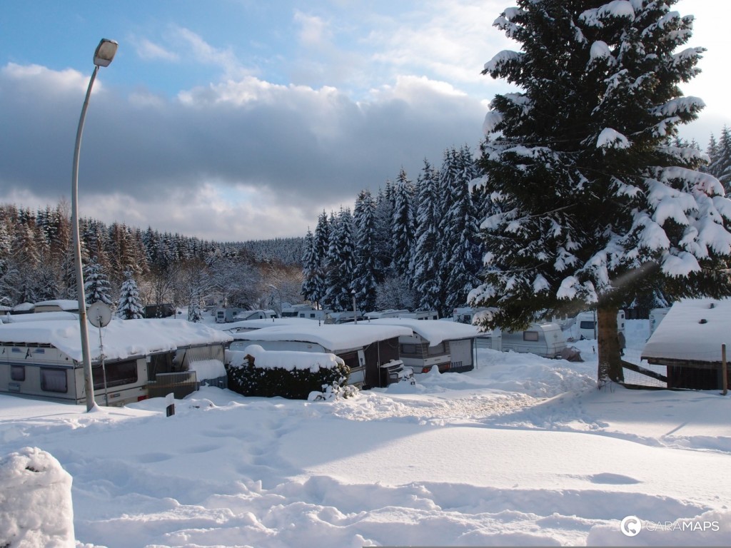 Winterwanderung mit dem Wohnmobil
