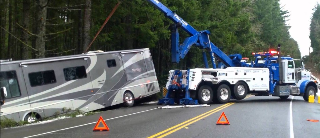 How to handle a motorhome accident