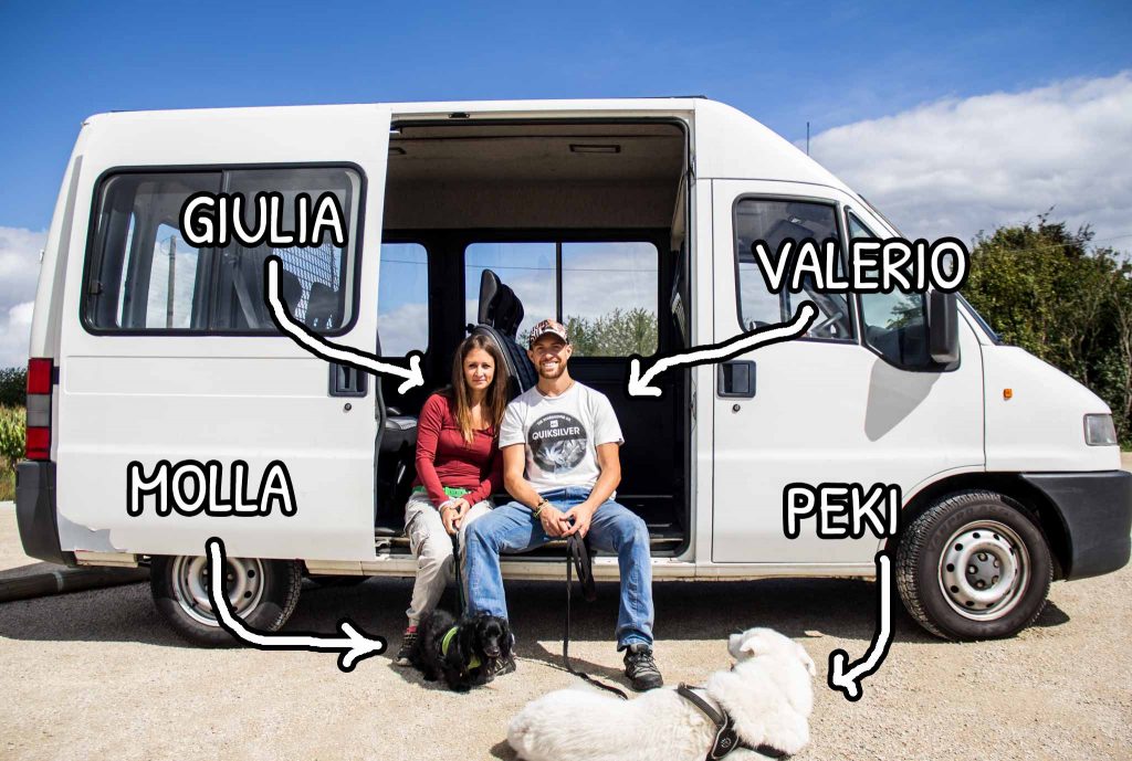 convertire un furgone in un camper