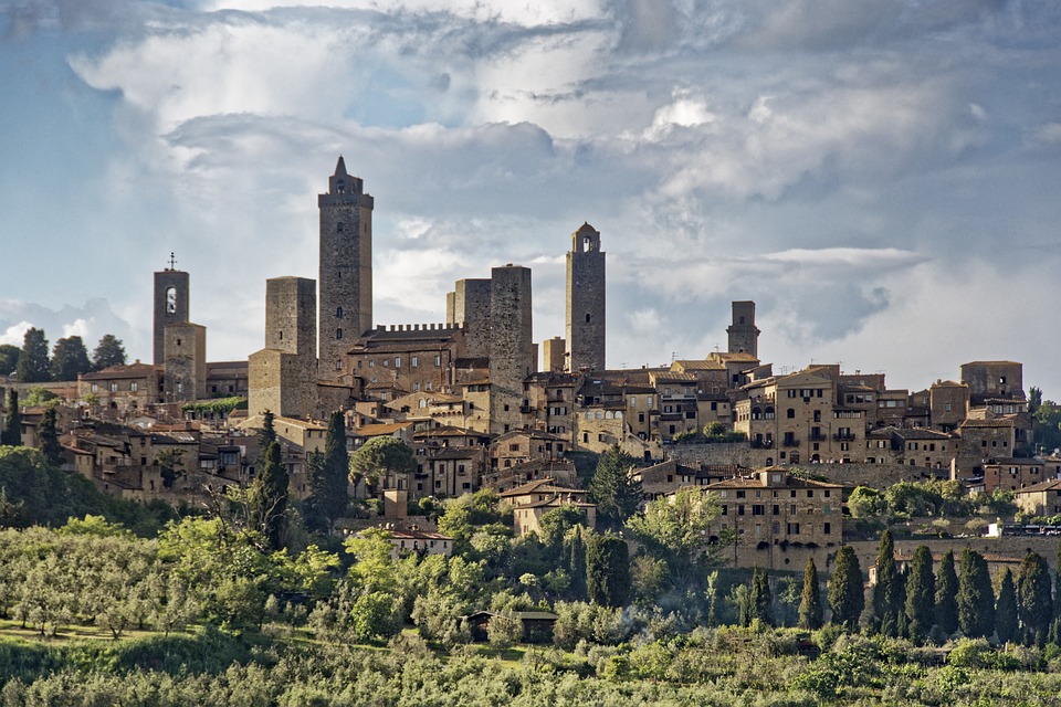 motorhome trip in Tuscany