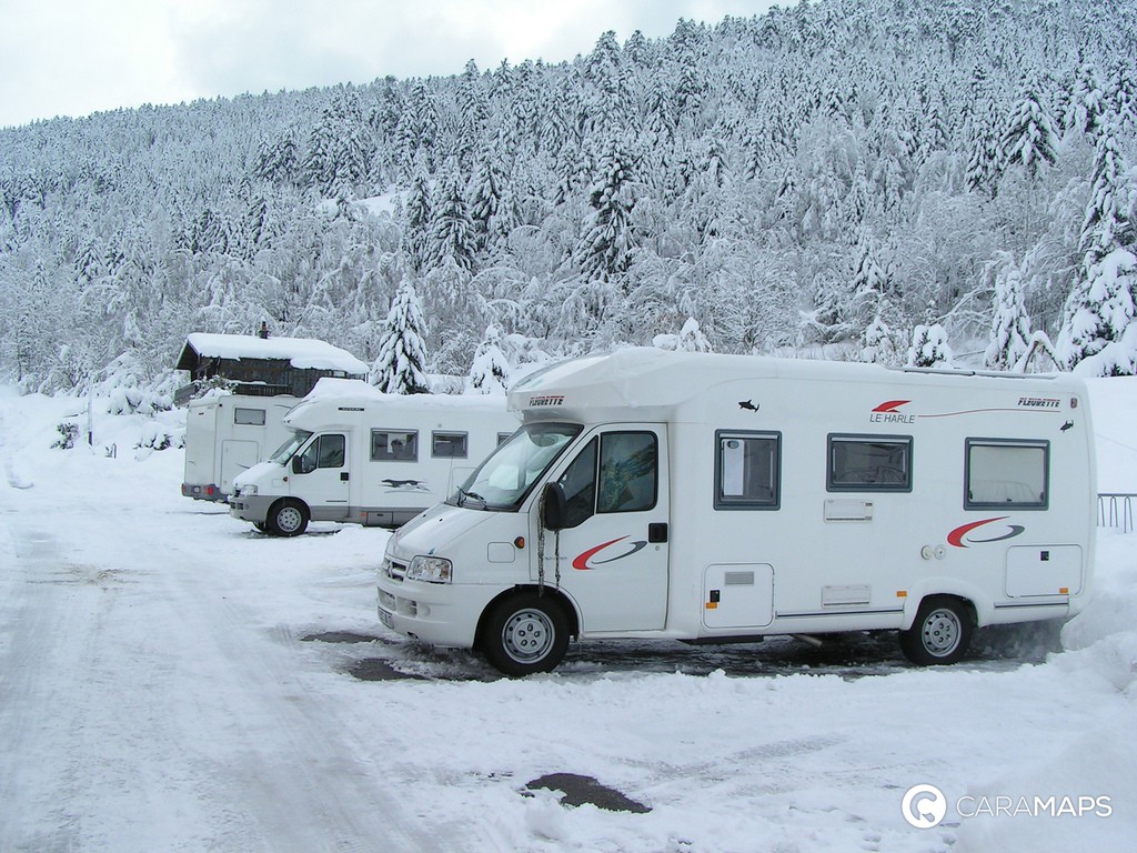 stazioni sciistiche in camper