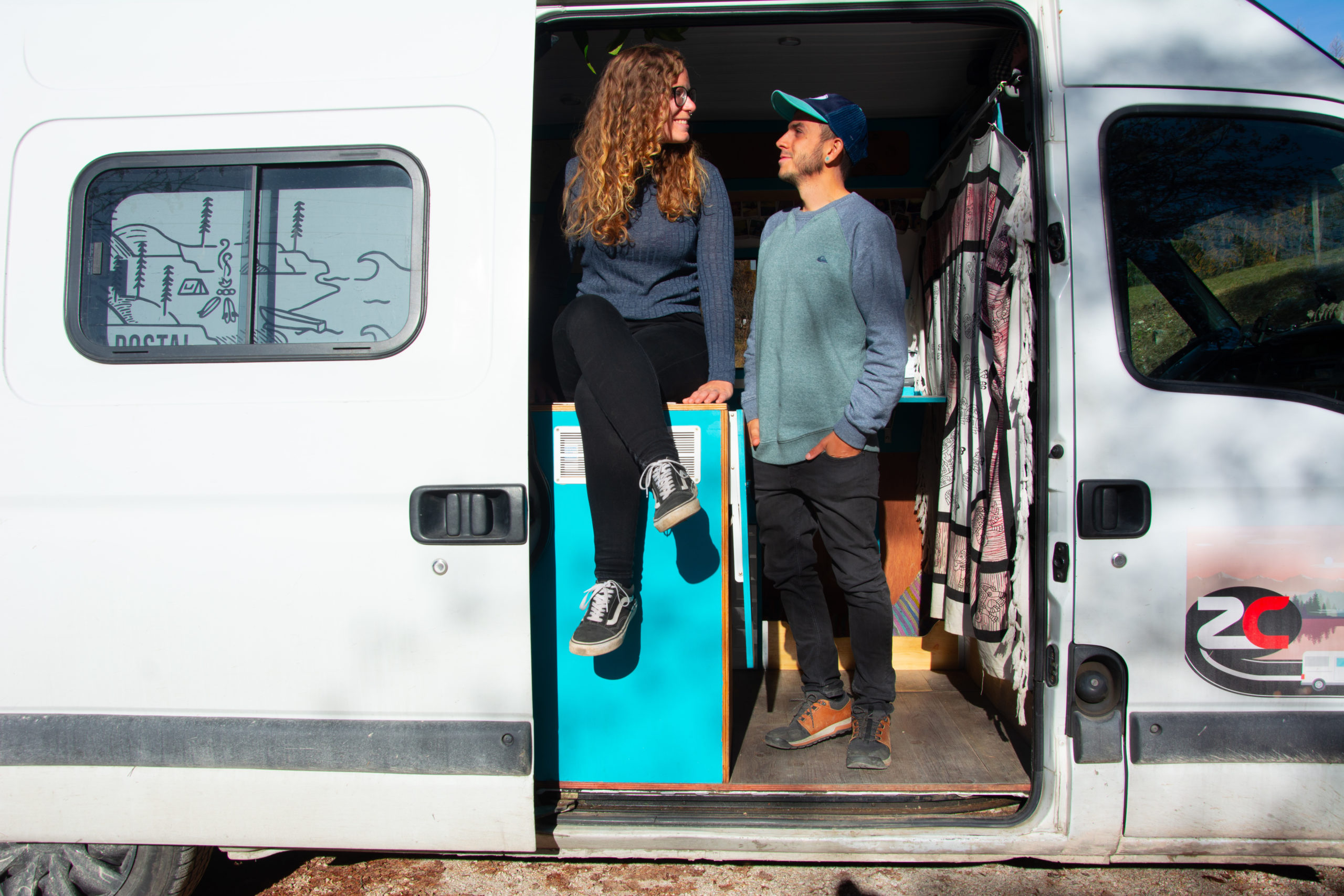 Fourgon aménagé. Edu et Rocío de Sin Código Postal