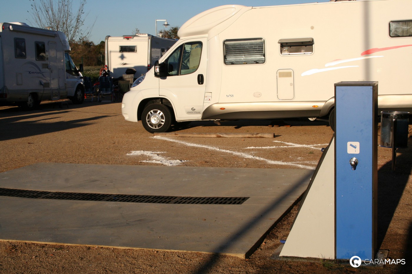 realizzare un'area sosta camper