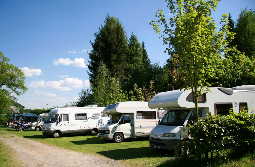 Photo d'une aire pour camping-car. CaraMaps