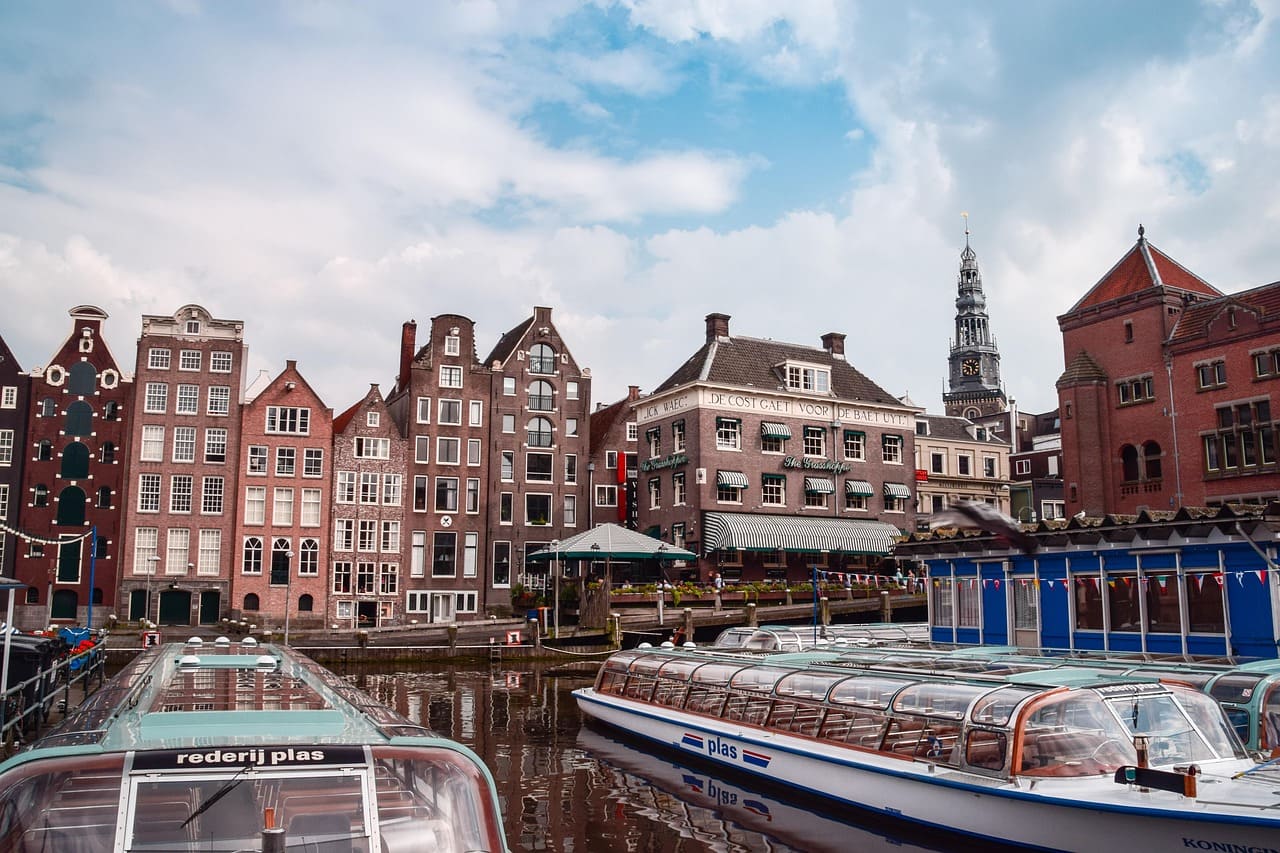 Ville d'Amsterdam aux Pays-Bas