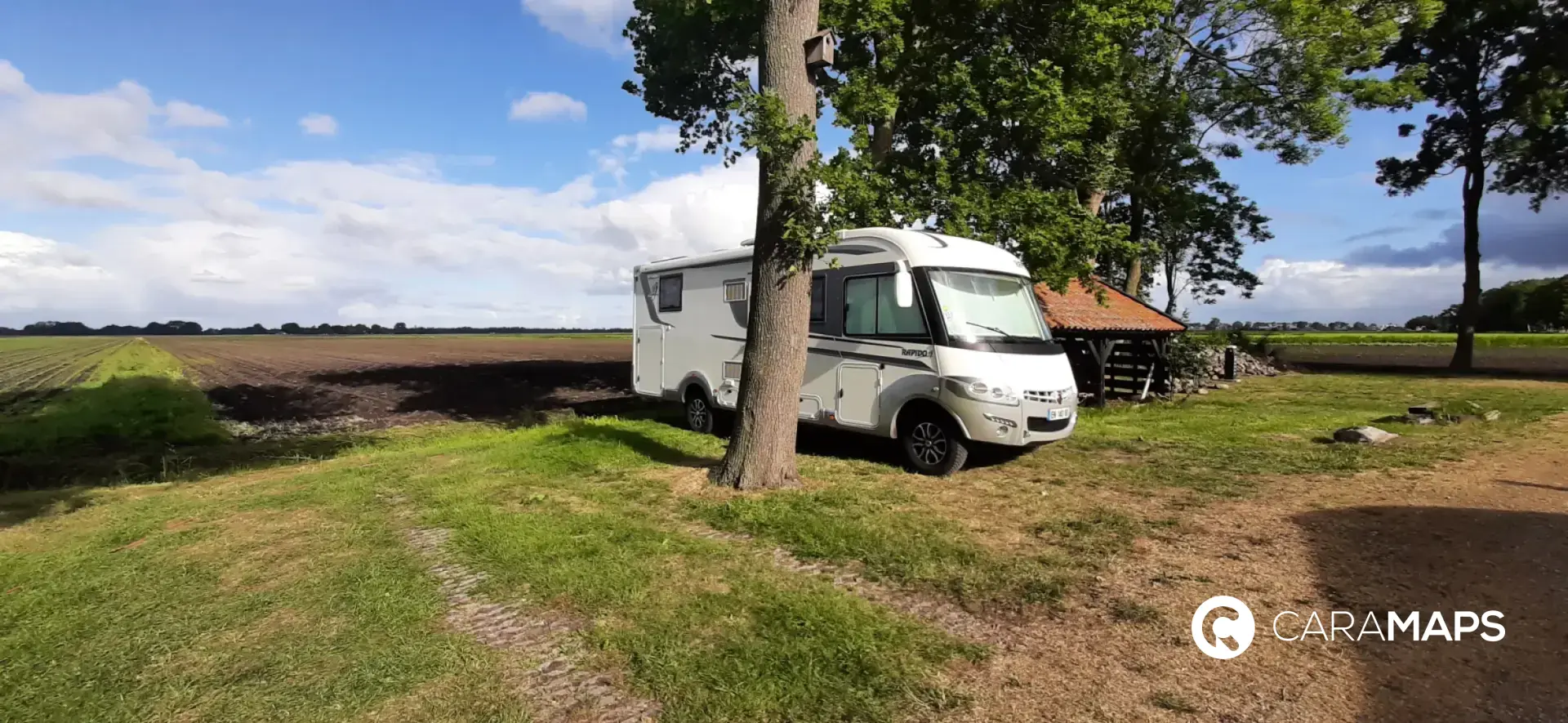 Aire de camping-car aux Pays-Bas