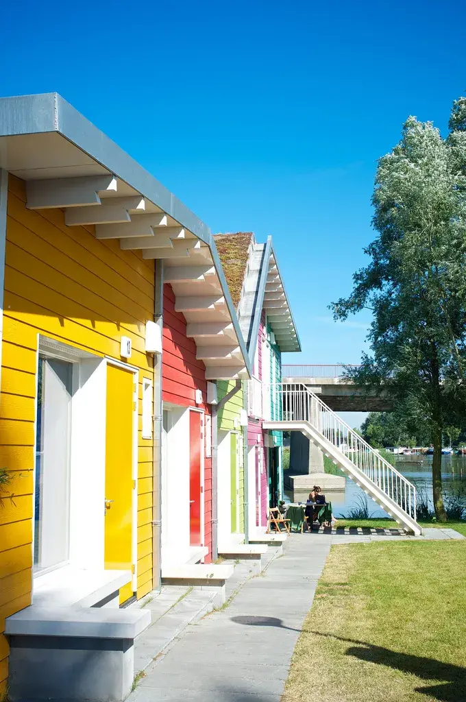 Aire de camping-car aux Pays-Bas