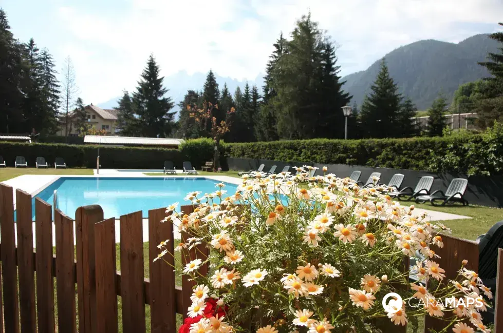 Photo CaraMaps en Italie. Camping-car dans le camping Olympia