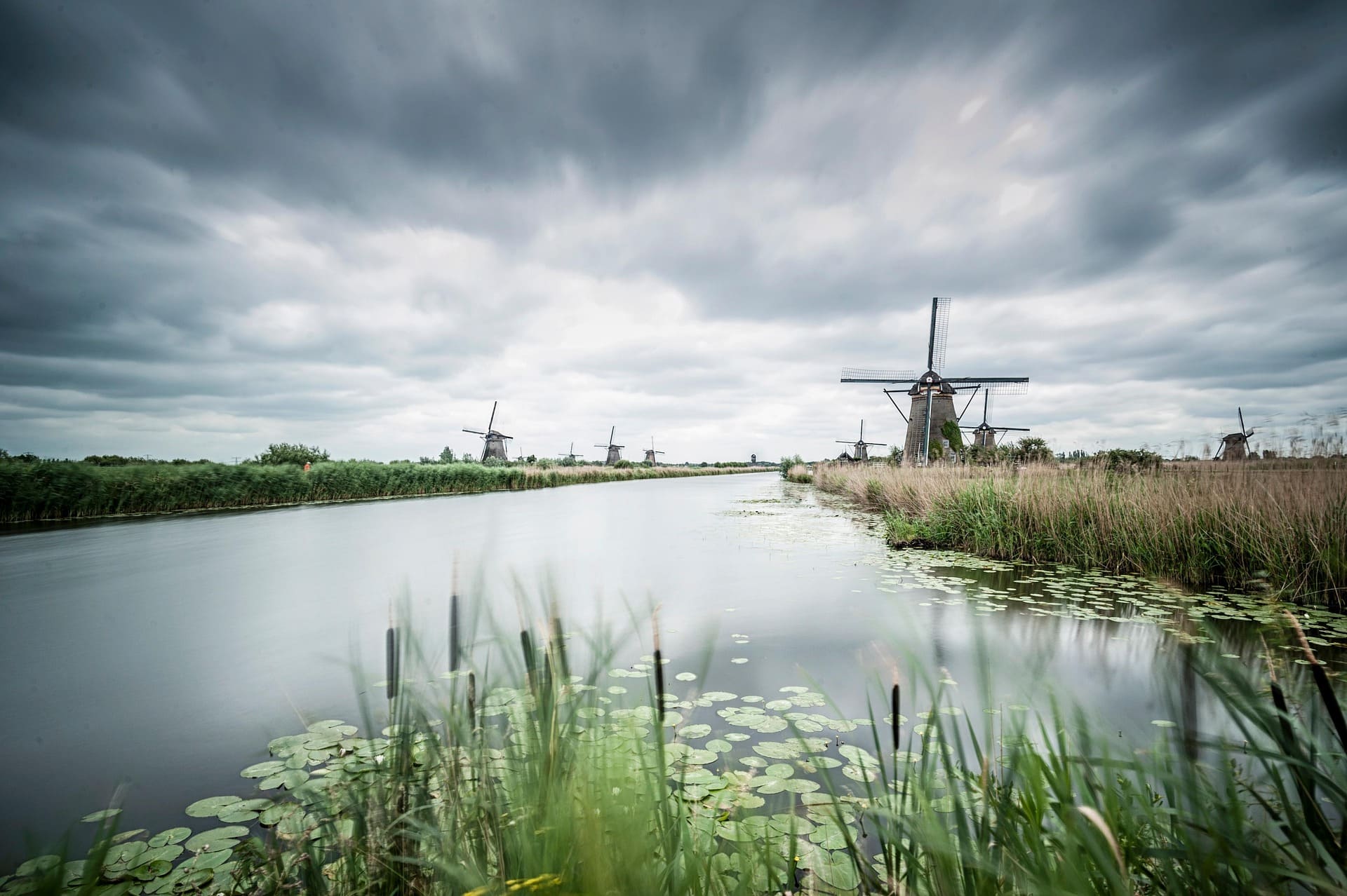 Les moulins aux Pays-Bas