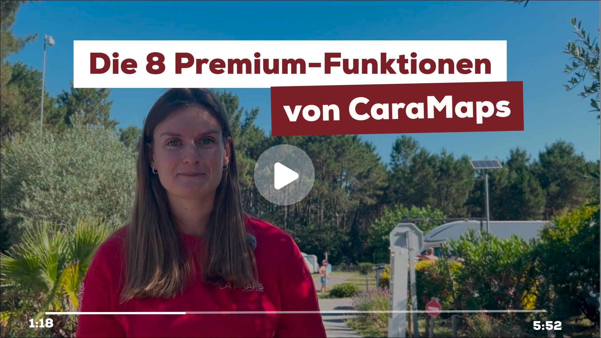 Video-Tutorial zu den Funktionen von CaraMaps Premium