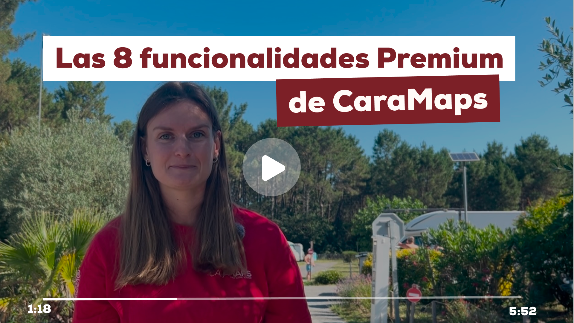 Imagen del tuto Youtube de CaraMaps sobre las funcionalidades Premium